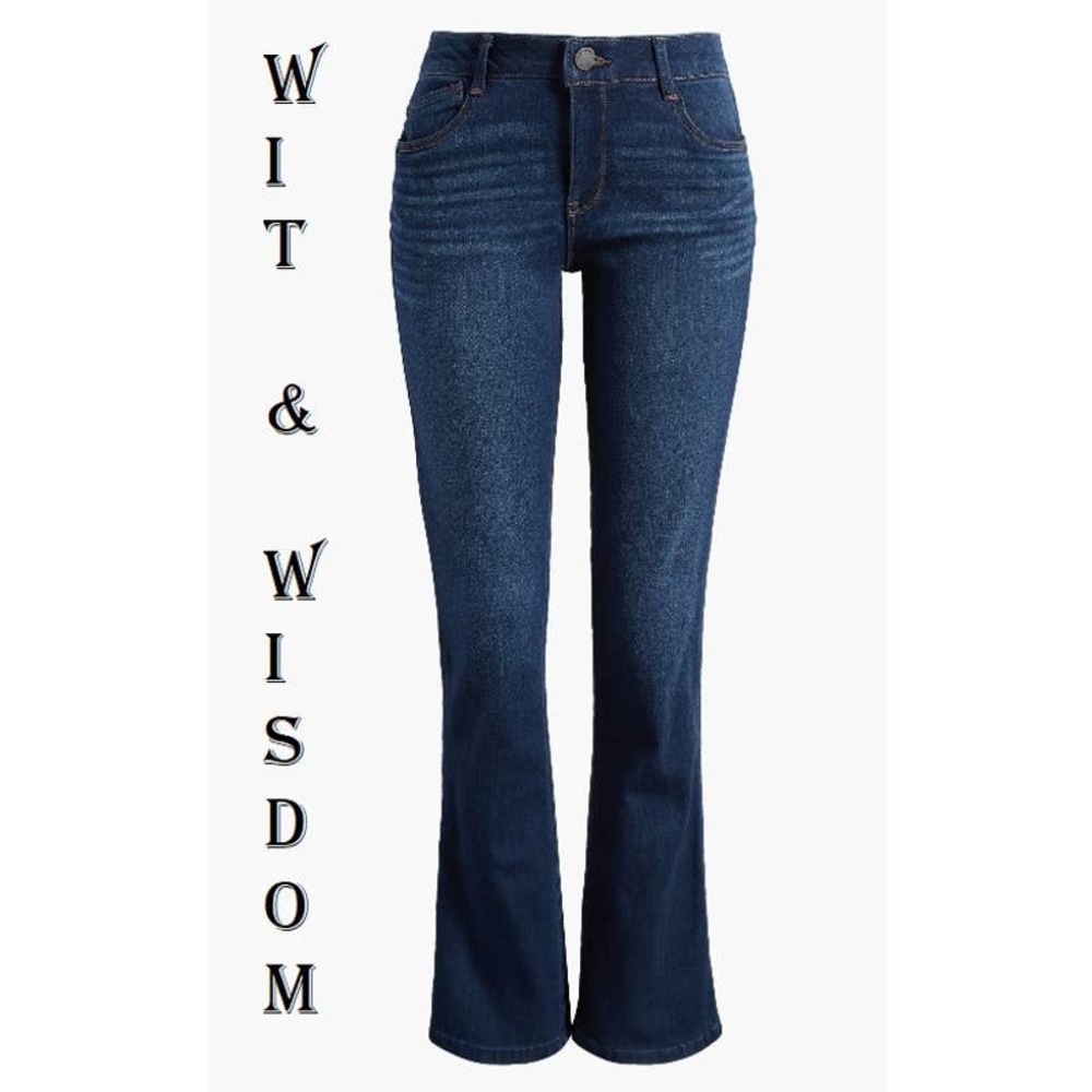 Wit & Wisdom Pants Denim Blue size 2